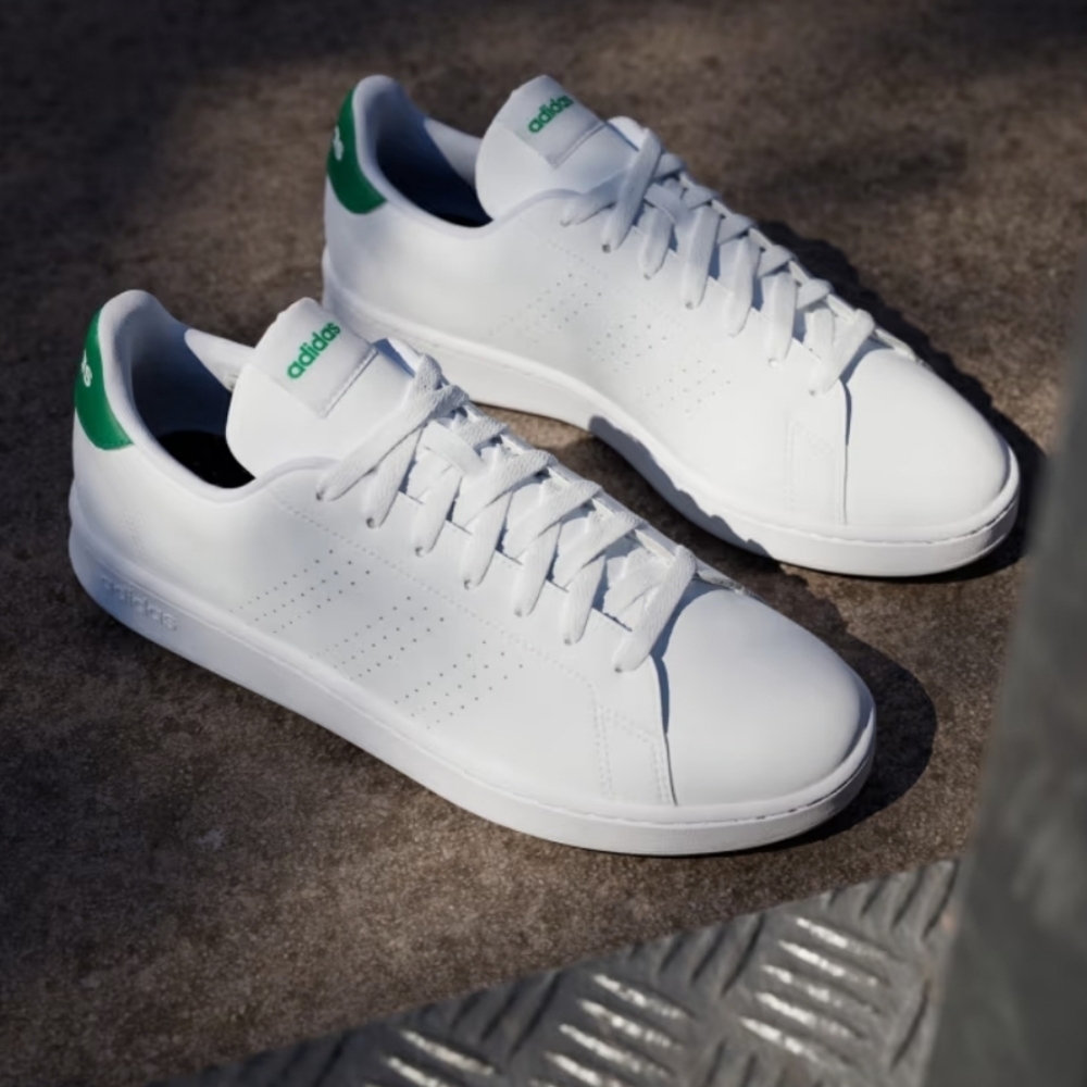 adidas Advantage Sneakers-White/Green